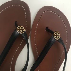 Brand New Tory Burch Leather Terra Thong Sandals